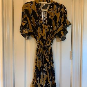 Panther dress from Anthropology